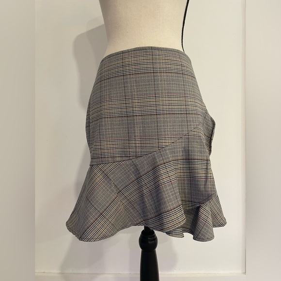 Trina Turk plaid skirt